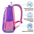 Ранец ПИФАГОР EVA BASIC, 1 отделение, "Fancy girl", 39х30х16 см, 270690 270690