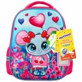 Ранец ЮНЛАНДИЯ LIGHT, 2 отделения, "Pretty mouse", 3D панель, 38х29х16 см, 270606 270606