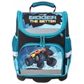 Ранец ЮНЛАНДИЯ WISE для начальной школы, "Monster-truck", 37х29х15 см, 229948 229948
