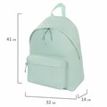 Рюкзак BRAUBERG CELEBRITY универсальный, экокожа, бирюзовый, 41х32х14 см, 227101 227101