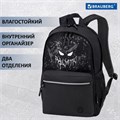 Рюкзак BRAUBERG FASHION CITY универсальный, 2 отделения, "Horror", черный, 46х31х15 см, 271672 271672