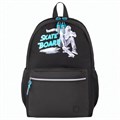 Рюкзак BRAUBERG FASHION CITY универсальный, 2 отделения, "Skateboard", черный, 46х31х15 см, 229969 229969