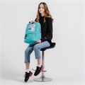 Рюкзак BRAUBERG FASHION CITY универсальный, карман-антивор, "K-pop", бирюзовый, 44х31х16 см, 229966 229966