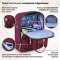 Рюкзак BRAUBERG FRIENDLY универсальный с длинными ручками, бордовый, 37х26х13 см, 270090 270090