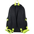 Рюкзак BRAUBERG HIGH SCHOOL универсальный, 3 отделения, "Акцент", черный/салатовый, 46х31х18 см, 270761 270761