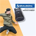 Рюкзак BRAUBERG HIGH SCHOOL универсальный, 3 отделения, "Райдер", синий, 46х31х18 см, 225523 225523