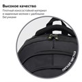 Рюкзак BRAUBERG TITANIUM универсальный, 3 отделения, черный, салатовые вставки, 45х28х18 см, 270766 270766
