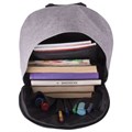 Рюкзак BRAUBERG URBAN универсальный, "Grey Melange", серый, 43х30х17 см, 228842 228842