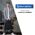Рюкзак BRAUBERG URBAN универсальный, 2 отделения, "Freedom", черный, 46х32х19 см, 270756 270756