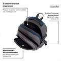 Рюкзак BRAUBERG URBAN универсальный, 2 отделения, "MainStream 2", серо-синий, 45х32х19 см, 224446 224446