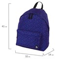 Рюкзак BRAUBERG СИТИ-ФОРМАТ универсальный, "Stars", синий, 41х32х14 см, 228863 228863
