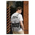 Рюкзак HEIKKI TRILL (ХЕЙКИ) универсальный, 3 отделения, серый с черными вставками, 43х31х14 см, 272586 272586