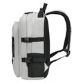 Рюкзак HEIKKI TRILL (ХЕЙКИ) универсальный, 3 отделения, серый с черными вставками, 43х31х14 см, 272586 272586