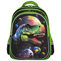 Рюкзак BRAUBERG KIDS FLOSSY, 2 отделения, 3 кармана, "Galaxy Dino", 3D-панель, 40х28х18 см, 273182 273182