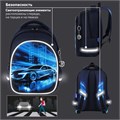 Рюкзак BRAUBERG OPTIMA, 2 отделения, с брелоком, "Night driver", 36х27х18 см, 272096 272096