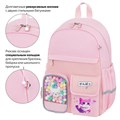 Рюкзак BRAUBERG PASTEL с термонашивками в комплекте, "Anime kitten", персиковый, 40х29х14 см, 272065 272065