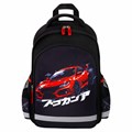 Рюкзак ПИФАГОР SCHOOL, 1 отделение, 3 кармана, "Street race", 38x28х14 см, 273169 273169