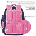 Рюкзак ЮНЛАНДИЯ COMPLETE с пеналом в комплекте, эрго-спинка, "Pink bow", 42х29х14 см, 229972 229972