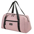 Сумка спортивная HEIKKI EFFECT (ХЕЙКИ), металлическая фурнитура, пыльная роза, 26x48x21 см, 272624 272624