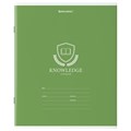 Тетрадь 18 л. BRAUBERG линия, обложка картон, "ОДНОТОННЫЙ С ЭМБЛЕМОЙ", 106483 106483