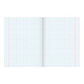 Тетрадь 18 л. BRAUBERG ЭКО "5-КА", клетка, обложка плотная мелованная бумага, ЗЕЛЕНАЯ, 402987 402987