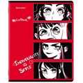 Тетради КОМПЛЕКТ 5 шт., А5, 48 л., BRAUBERG скоба, клетка, глянцевый лак, "Аниме", 404391 404391