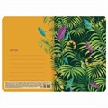 Тетрадь 40 л. в клетку обложка SoftTouch, бежевая бумага 70 г/м2, сшивка, А5 (147х210 мм), ТРОПИКИ, BRAUBERG, 403774 403774