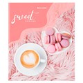 Тетрадь А5, 48 л., BRAUBERG, скоба, клетка, матовая ламинация, выборочный лак, "Sweets" (микс в спайке), 404373 404373