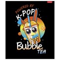 Тетрадь А5, 48 л., HATBER скоба, клетка, глянцевая ламинация, "Bubble tea" (микс в спайке), 089457, 48Т5лВ1 405279