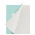 Тетрадь А5, 48 л., HATBER-ECO скоба, офсет №2 ЭКОНОМ, клетка, обложка мелованная бумага, "Зеленая", 075743, 48Т5D1_27731 404487