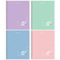 Тетрадь А5 120 л. BRAUBERG пастельная, гребень, клетка, обложка картон, "Pastel Tone" (микс в спайке), 404445 404445
