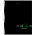Тетрадь А5 120 л. BRAUBERG, гребень, клетка, твёрдая обложка, "Dark" (микс в спайке), 404450 404450