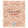 Тетрадь А5 96 л. BRAUBERG скоба, клетка, обложка картон, "Terrazzo" (микс в спайке), 404437 404437