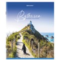 Тетрадь А5, 80 л., BRAUBERG, скоба, клетка, обложка картон, "By the Sea", 404410 404410