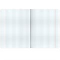 Тетрадь А5, 96 л., BRAUBERG, скоба, клетка, глянцевая ламинация, "Color Stripes", 404430 404430