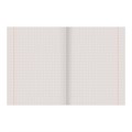 Тетрадь А5, 96 л., STAFF, скоба, клетка, офсет №2 ЭКОНОМ, обложка картон, ОДНОТОННАЯ, 402324 402324