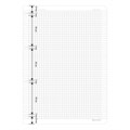 Сменный блок для тетради на кольцах БОЛЬШОЙ ФОРМАТ А4 120 л., BRAUBERG, ПОВЫШЕННОЙ ПЛОТНОСТИ, белый, 404516 404516