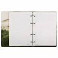 Тетрадь на кольцах А5 160х212 мм, 120 листов, картон, матовая ламинация, клетка, BRAUBERG, "Nature", 404728 404728