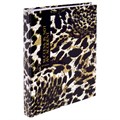 Тетрадь на кольцах А5 165х215 мм, 120 листов, твердый картон, клетка, BRAUBERG, "Leopard", 404712 404712
