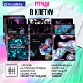 Тетради предметные, КОМПЛЕКТ 12 ПРЕДМЕТОВ, 48 л., глянцевый УФ-лак, BRAUBERG, "MAGICAL", 404610 404610