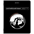 Тетрадь предметная МЕМЫ 48 л., TWIN-лак, АНГЛИЙСКИЙ ЯЗЫК, клетка, подсказ, BRAUBERG, 405098 405098