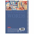 Тетрадь-словарь для записи иностранных слов А5 48 л., гребень, клетка, BRAUBERG, 403563 403563
