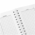 Тетрадь-словарь для записи иностранных слов А5 48 л., гребень, клетка, BRAUBERG, 403563 403563