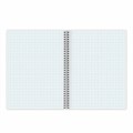 Тетрадь А4, 120 л., BRAUBERG, гребень, клетка, обложка твердая, "Office", 404073 404073