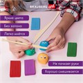 Глина полимерная запекаемая, НАБОР 36 цветов по 20 г, с аксессуарами, в гофрокоробе, BRAUBERG, 271159 271159