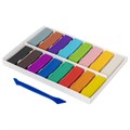 Пластилин классический BRAUBERG KIDS, 16 цветов, 320 г, со стеком, 106508 106508