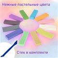 Пластилин классический пастельные цвета BRAUBERG KIDS, 12 цветов, 180 грамм, стек, 106681 106681