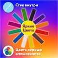 Пластилин классический ЮНЛАНДИЯ "ВЕСЁЛЫЙ ШМЕЛЬ", 12 цветов, 240 грамм, стек, ВЫСШЕЕ КАЧЕСТВО, 106431 106431