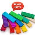 Пластилин классический ЮНЛАНДИЯ "ЮНЫЙ ВОЛШЕБНИК", 12 цветов, 240 г, со стеком, 106506 106506