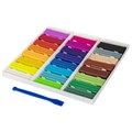 Пластилин мягкий восковой BRAUBERG KIDS, 24 цвета, 360 г, со стеком, 106498 106498